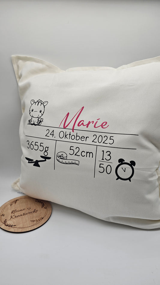 Kissen | Geburtsdaten